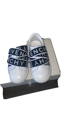 Infant Trainers Givenchy Shoes Baby Blue 4G Canvas Leather Baby - Main Image