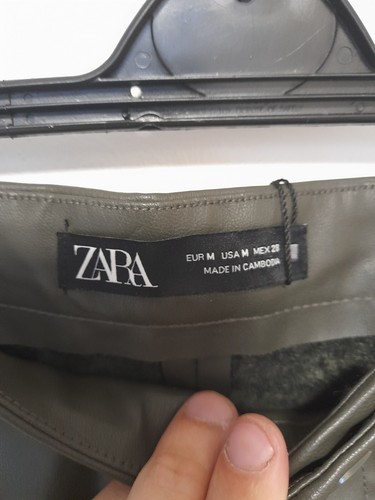 Unwanted Christmas Gift Zara Leggings High Rise Bottoms Size Med New With Tags - Picture 3 of 6