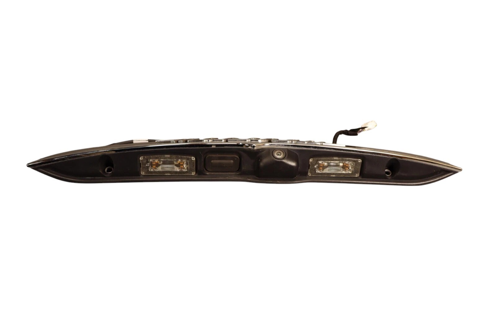 14-19 Maserati Ghibli Rear Trunk Lid Licence Molding Trim Handle W/ Camera OEM