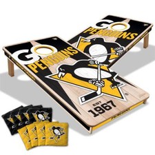 Pittsburgh Penguins 2 ft. x 4 ft. Cornhole Game