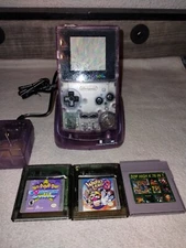 Nintendo Game Boy Color Handheld System - Atomic Purple