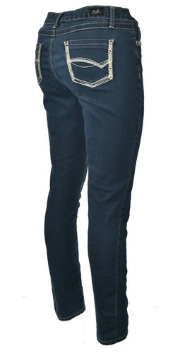 Women's EARL Navy Blue Jeggings JEANS 
