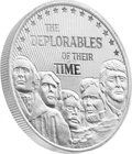 Trump 1 Oz .999 Silver Round THE DEPLORABLES