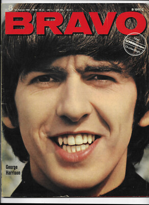 BRAVO Nr.8 vom 14.2.1966 Vicky Leandros, Tom Jones, Götz George, Beatles, Byrds
