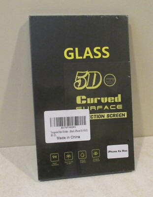 For IPhone XS MAX - 5D Curved Surface Tempered Glass Protector 