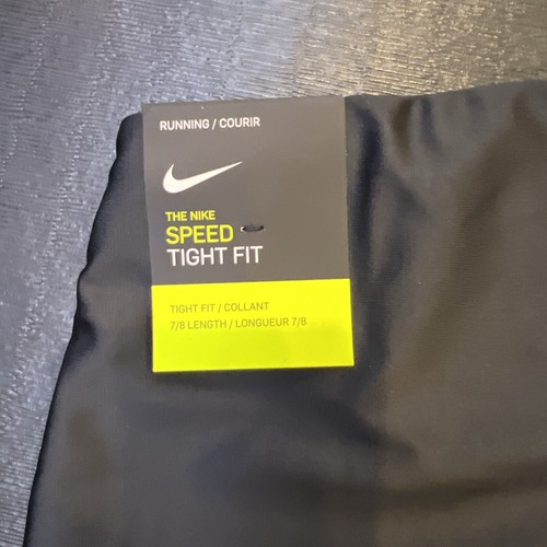 NIKE POWER Speed TIGHT FIT Women's 7/8 Running Tights| Size M | Fast Shipping - Picture 7 of 10