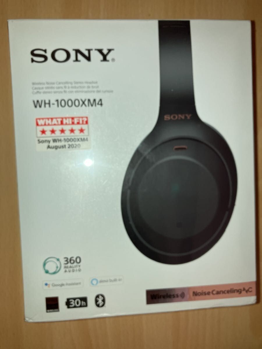 付属品完備SONY WH-1000XM4 Wireless Headphones Sony WH-1000XM4 Wireless Noise-Canceling Over-Ear Headphones