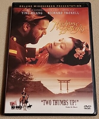 Madame Butterfly (DVD, 2002) w/Insert, Ying Huang, Richard Troxell