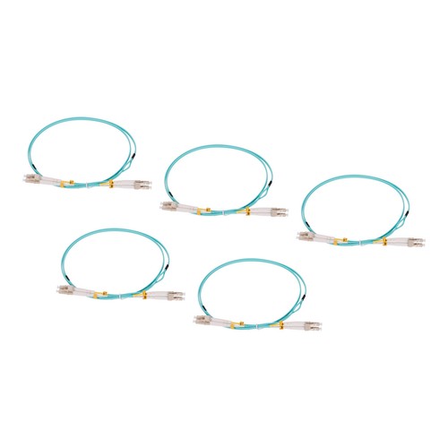 1 M 3.2Ft Fiber Patch Cable Multimode LC-LC OM3 Fiber Optical Cable ...