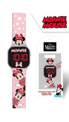 LED Blinkuhr LCD Minnie Mouse Disney NEU / OVP