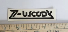 VTG 70's Z-FLEX Z-WOODY DOGTOWN Z BOYS ROLLER TRUCKS NOS SKATEBOARD DECK STICKER