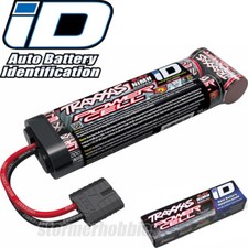Traxxas 8.4V 5000mAh 7-Cell Flat NiMH Battery with TRA ID, TRA2960X 2960x