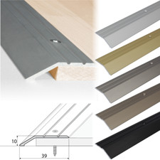 2.7m ANODISED ALUMINIUM DOOR FLOOR BAR - EDGING TRIM-THRESHOLD -RAMP- 40mm