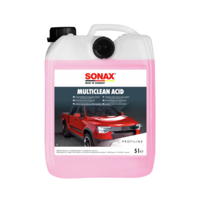 SONAX MULTICLEAN ACID FLUGROST KALKFLECKEN ENTFERNER SÄURE 5 LITER 06325000