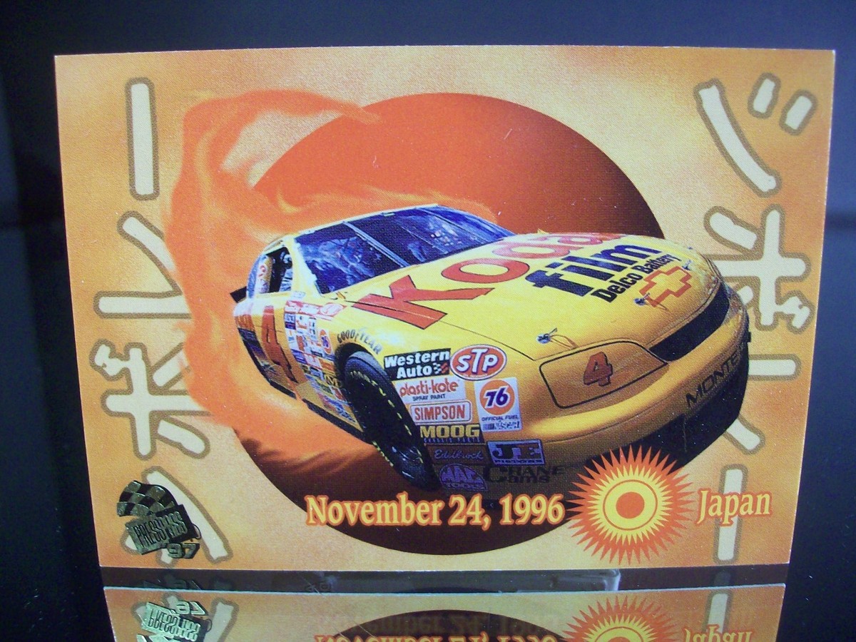 Rare Sterling Marlin #4 Kodak Press Pass 1997 Card #61