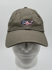 Vineyard Vines American Flag Whale Logo Baseball Cap Hat Adjustable