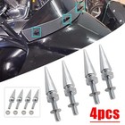 Chrome Spike Windshield Bolts Screw Für Harley Road Glide FLTRX FLTRU 15 Up