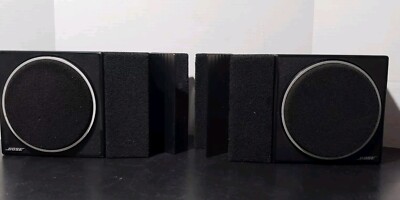 Bose 201 Direct Reflecting Black Finish Left / Right Matched