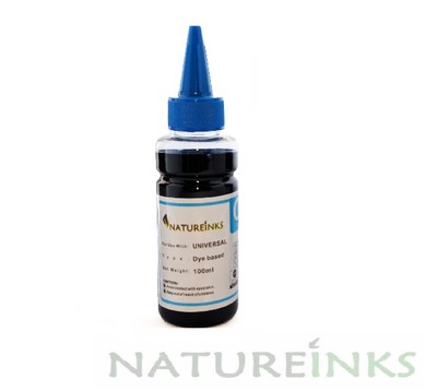 100ml Universal Nachfüll Cyan Großpackung Tinte Farbstoff Flasche für CISS oder nachfüllbare Patrone