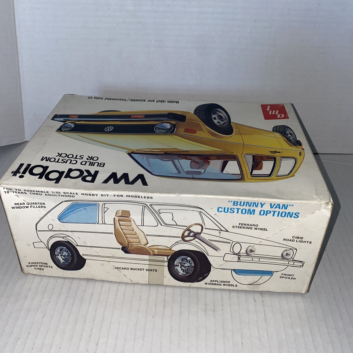 Volkswagen 1/25 モデルキット AMT VW Rabbit 1/25 Car Model Kit | eBay