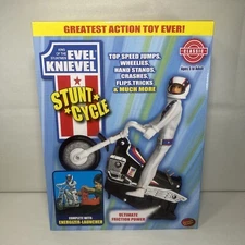 2020 Limited Black Variant EVEL KNIEVEL California Creations Stunt Cycle NIB