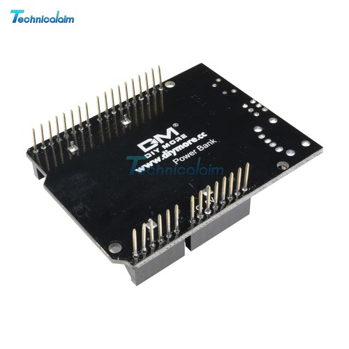 16340 Battery Shield ESP8266 ESP32 Power Supply Module Power Bank Arduino UNO R3 - Bild 9 von 12