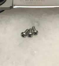 Stainless Steel T6 Torx Screw For CRKT M16-03Z Knife Clip Pocket Clip Screws 3pc