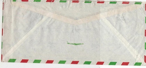 Mexico 1967 Airmail Commercial Machine Cancel Stamps Cover ref R 18647 - 第 2/2 張圖片