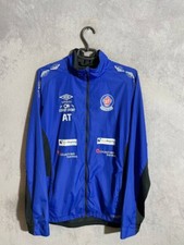 Lorenskog IF Training Football Soccer Jacket Blue Umbro Men Size XL