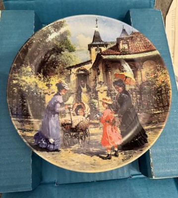 BERLIN DESIGN PLATE - NITSCHKE - THE HOLIDAY WEEK OF THE FAMILY KAPPELMAN THURSD