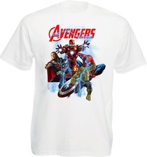 Image of Avengers T-Shirt, Superhero Marvel Comics Shirt, Avengers Characters Tee Top