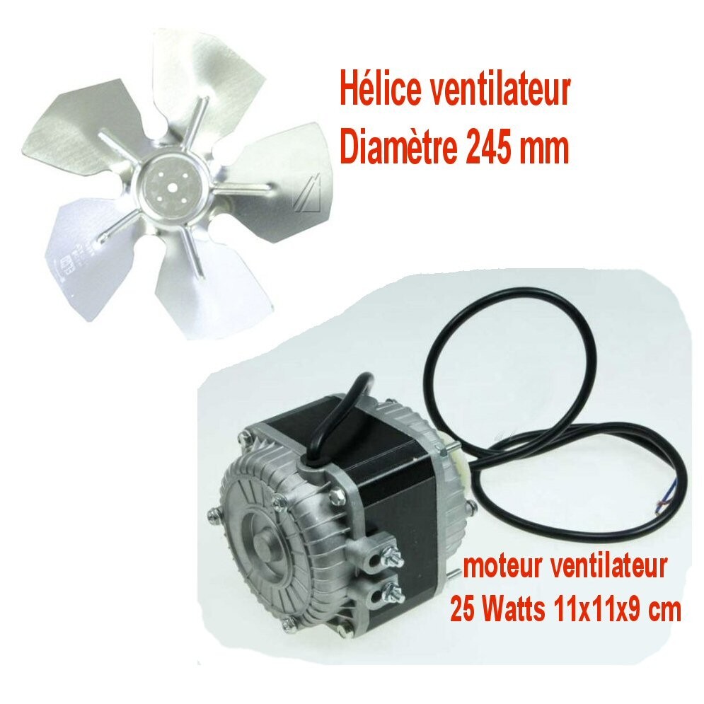 Ventilateur De Refroidissement RC - Double Roulement à Billes - 25x25mm - 2 Tailles - Voiture Modèle