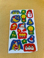 Naklejka Naklejka kolekcjonerska Zima Mikołaj