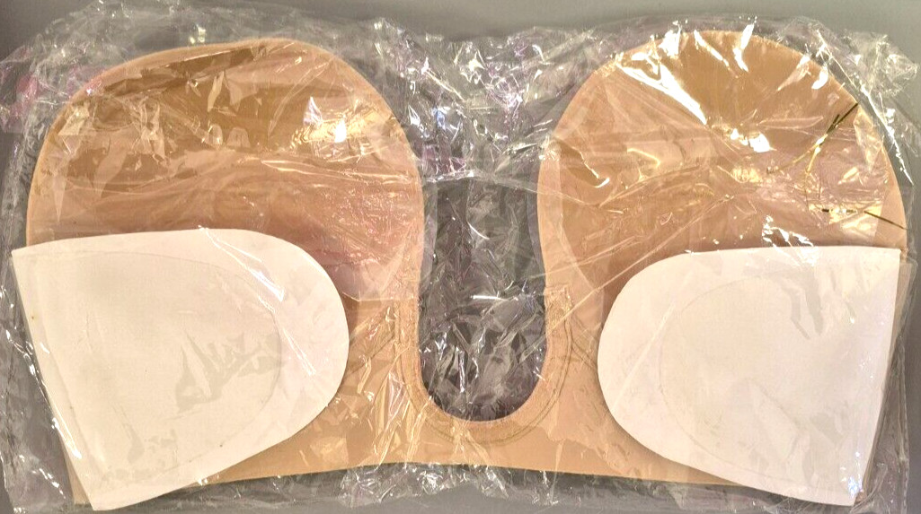 DECENY CB Invisible Silicone Bra DD Cup Nude Reusable New in Pack image 3