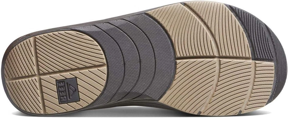 Sandalia Tanga Chanclas Moderna Reef Para Hombre - Negro Tostado, Cómoda y Duradera Beac Foto 3 de 4