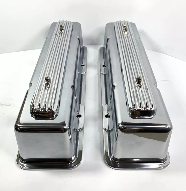 Very Unique Vintage Oldsmobile Rocket Valve Covers Only Set on This