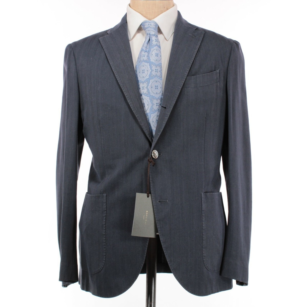 <美品>BOGLIOLI k.jacket 新ロゴ ウール ジャケット 48 Boglioli NWT 100% Wool K Jacket Sport Coat Size 48R US 38
