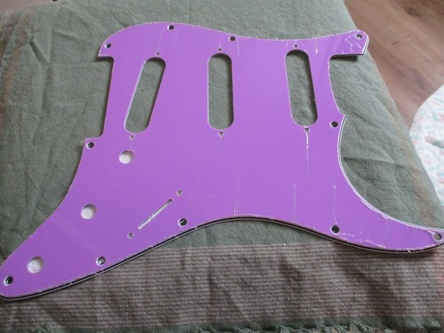 7 Stratocaster Pickguards In Easter Egg Colors. Fits Standard Strats. BRIGHT! - Picture 3 of 17