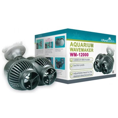 ALL POND SOLUTIONS Aquarium Marine Wavemaker / Circulation Fish Tank Pump Dual 12000L/H Powerhead