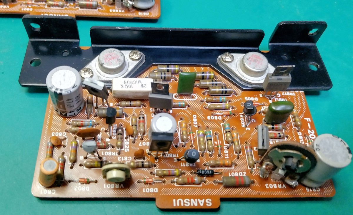 F-2029 Driver Circuit Board for Sansui AU9500 – untested, ONE