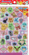 DAISO Pokémon sticker Vol 2 No 4 Japan limited NEW