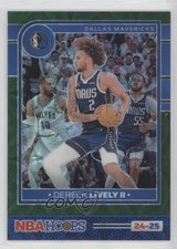 2024 Panini NBA Hoops Premium Green Scope Prizm 11/25 Dereck Lively II #228 04fu