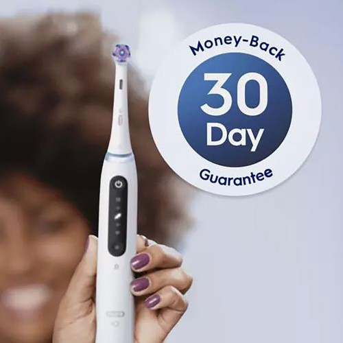 Radiant White Toothbrush Replacement Brush Head For iO Series Oral-B 8-Pack - Picture 8 of 9