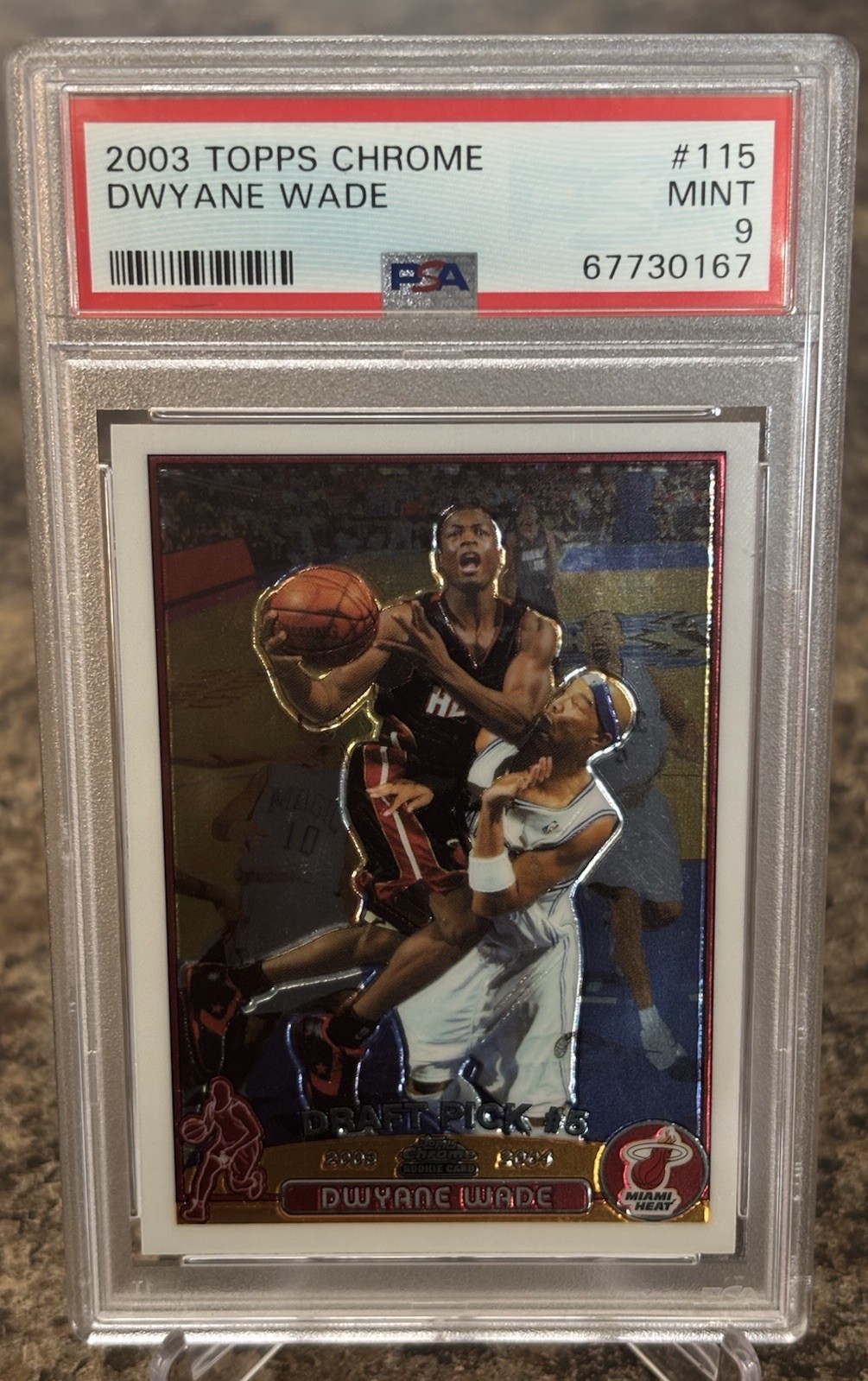 2003-04 Topps Chrome - Dwyane Wade #115 (RC)