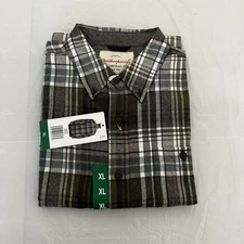 Weatherproof Vintage Men's Flannel Shirt Size Xl