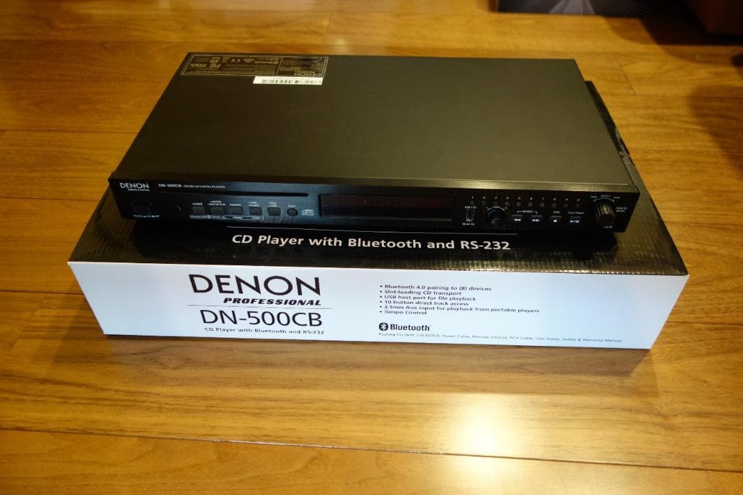 Denon DN-500CB Professional CD Bluetooth Media Player Mint with