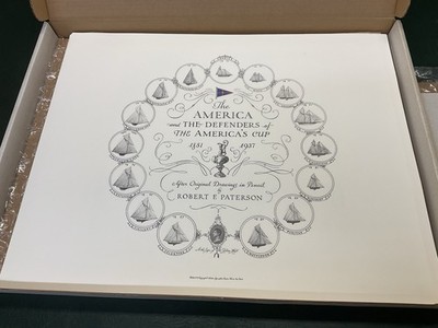 ''The America & Defenders of the America's Cup 1851-1937'' ~ R. F. PATERSON Signed