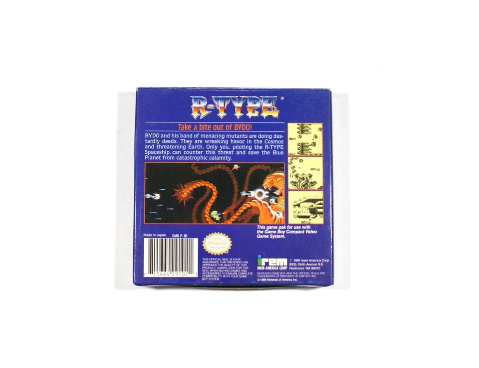 R-Type Gameboy CIB Great Condition! - Image 2 of 4