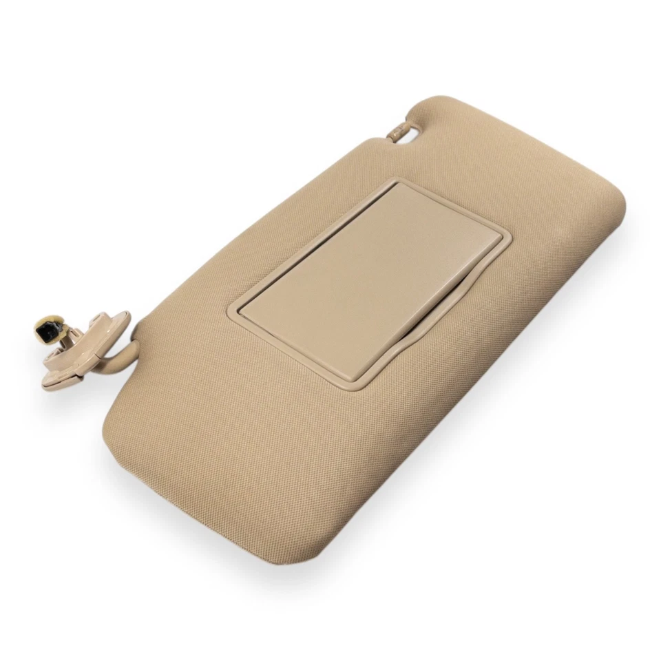 2006-2014 Subaru Tribeca Driver Left Side Sun Visor Tan Brown - Image 2 of 4