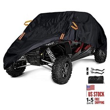 UTV Cover Waterproof Heavy Duty Cover Black Oxford Cloth 4-6 Seater black